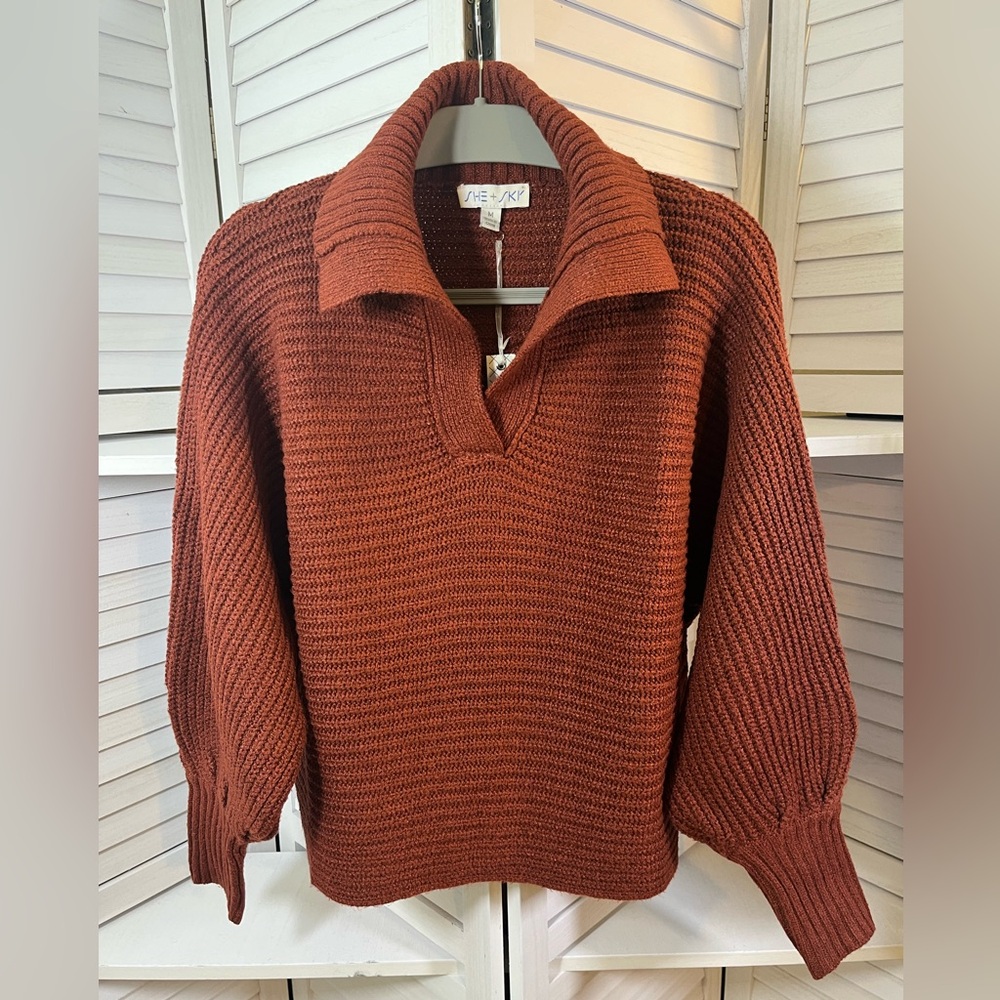 NEW SHE + SKY SWEATER